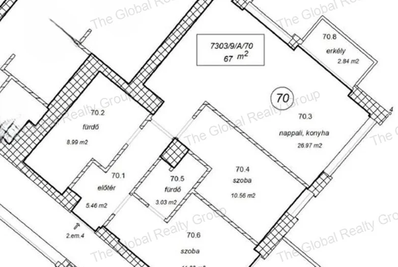 Kiadó egy nemrégiben elkészült lakás Budapest I. kerületében, a Naphegyen. Az 66 m²-es ingatlan a 2. emeleten található, és 2 hálószobából, egy amerik...