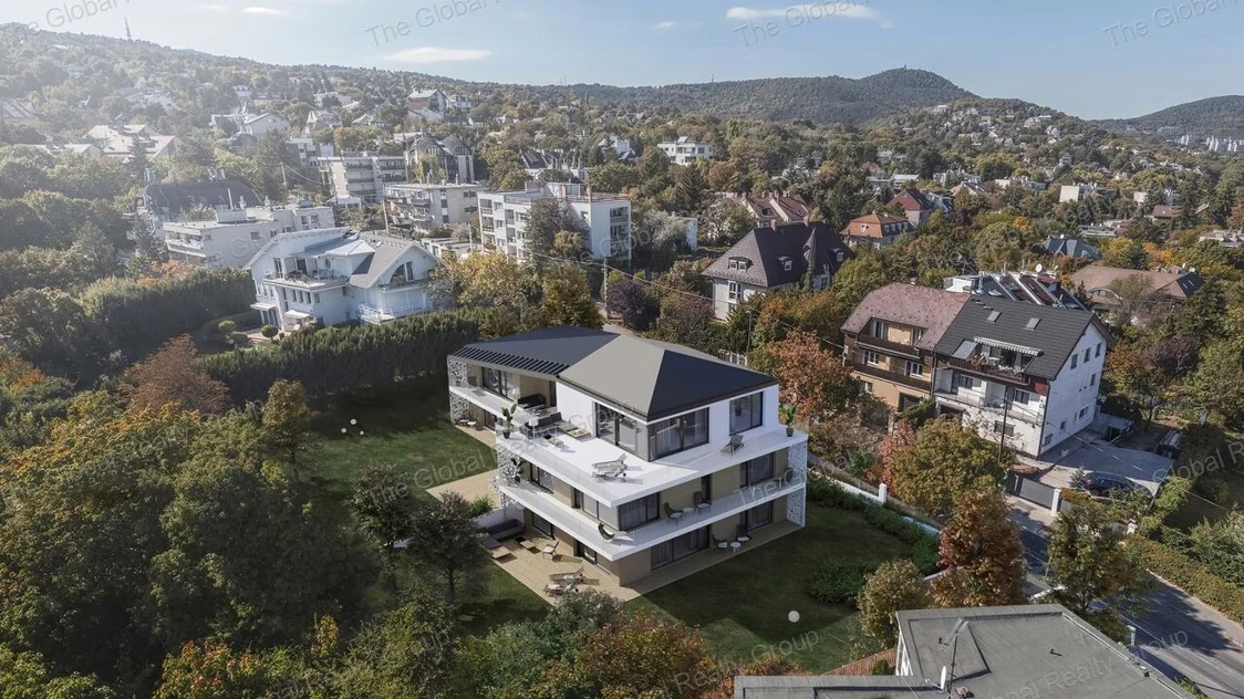 A földszinten elhelyezkedő, északi tájolású, kertkapcsolatos 3 szobás lakás, 91.8 m2 alapterülettel és 36 m2-es terasszal kerül kialakításra. A 3 szob...